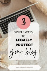 Legal pages for your blog